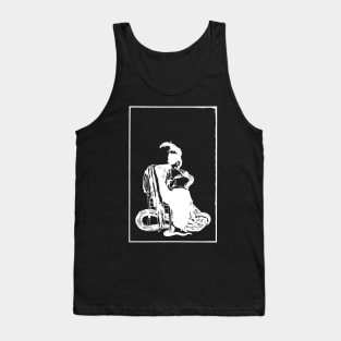 Woman and Serpent Friend Tank Top